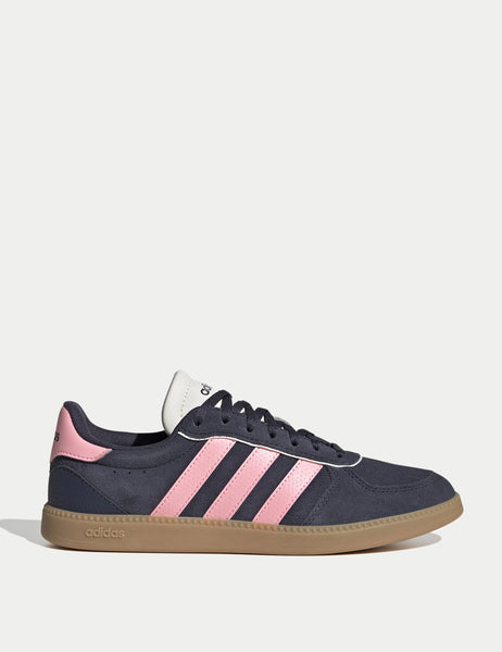 adidas | Breaknet Sleek Shoes - Navy/Pink/White | The Sports Edit adidas | Breaknet Sleek Shoes - Navy/Pink/White | The Sports Edit