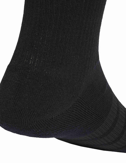 adidas Cushioned Crew Socks 6 Pair Pack - Black/Whiteimages4- The Sports Edit
