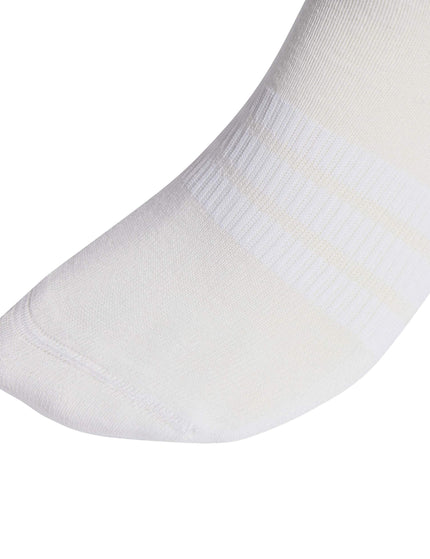 adidas Cushioned Crew Socks 6 Pair Pack - White/Blackimages3- The Sports Edit