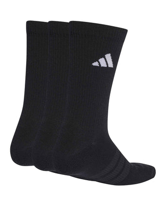 Cushioned Sportswear Crew Socks 3 Pair Pack - Black/White