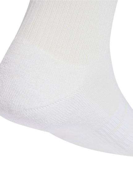 adidas Cushioned Sportswear Crew Socks 3 Pair Pack - White/Blackimages4- The Sports Edit