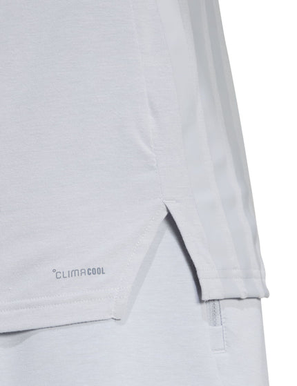 adidas Designed 4 Training 3-Stripes Tee - Halo Silverimages5- The Sports Edit