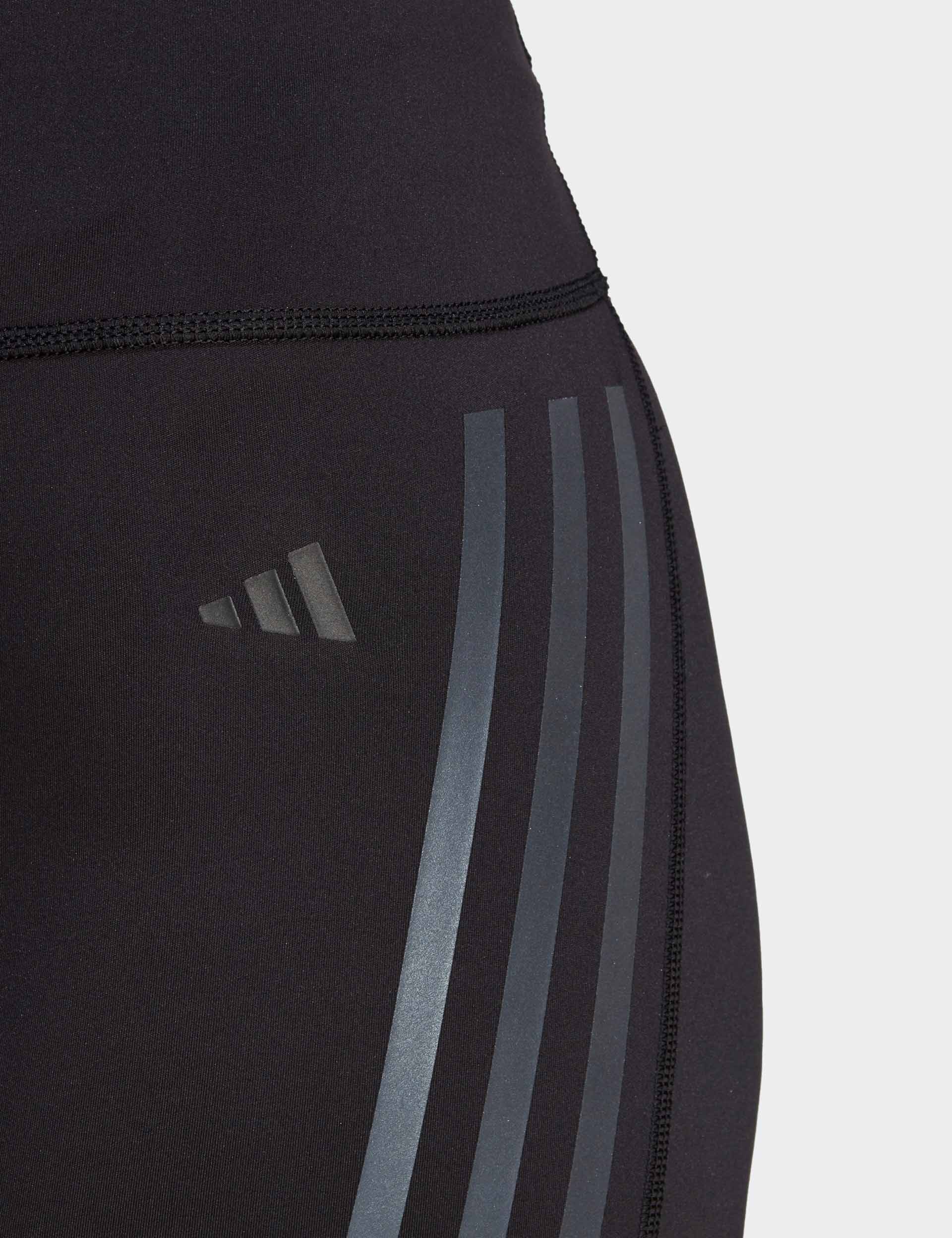 adidas, DailyRun 3-Stripes 5 Inch Shorts - Black
