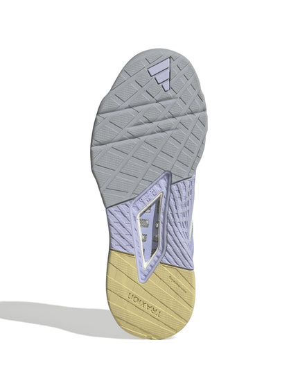 adidas Dropset 3 Strength Training Shoes - Chalk White/Halo Silver/Violet Toneimages6- The Sports Edit