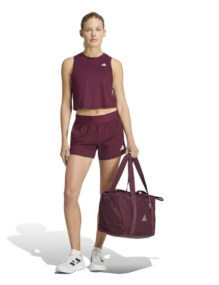 adidas Train Essentials Boxy Workout Tank Top - Maroonimages6- The Sports Edit