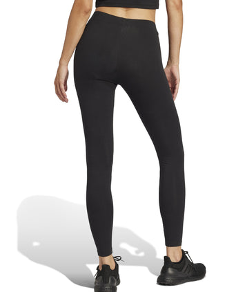 Essentials Linear Cotton Leggings - Black/White
