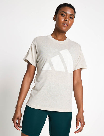 adidas Essentials Winners T-Shirt - Wonder Alumina/Whiteimages1- The Sports Edit