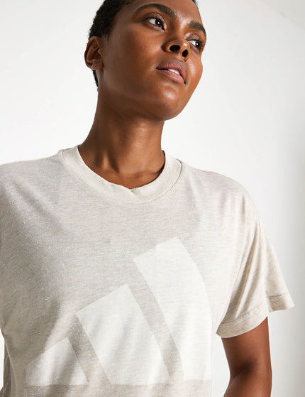 adidas Essentials Winners T-Shirt - Wonder Alumina/Whiteimages3- The Sports Edit