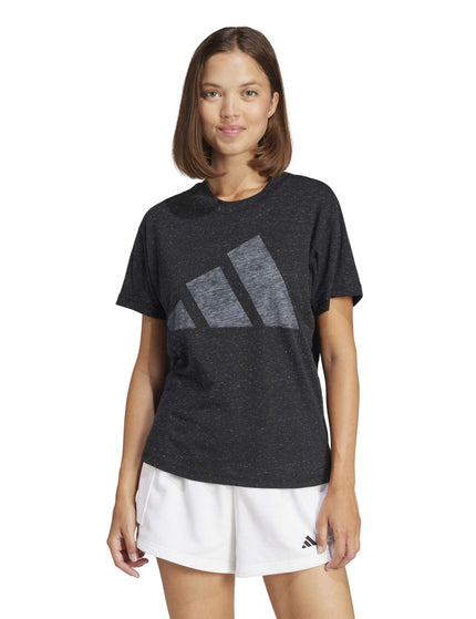 adidas Essentials Winners T-Shirt - Black/Whiteimages1- The Sports Edit