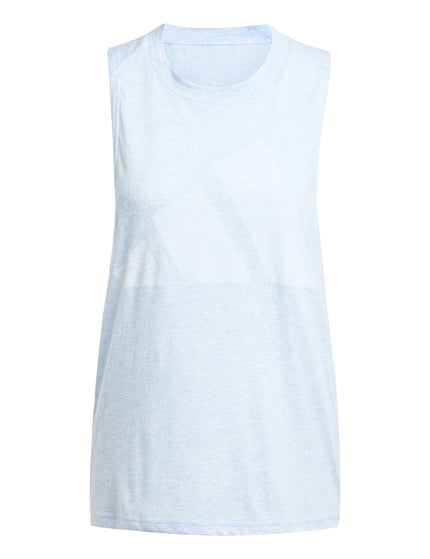 adidas Essentials Winners Tank Top - Glow Blue/Whiteimages6- The Sports Edit