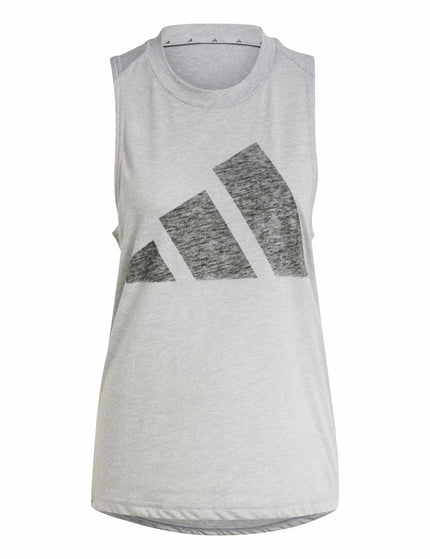 adidas Essentials Winners Tank Top - Solid Grey/Blackimages6- The Sports Edit