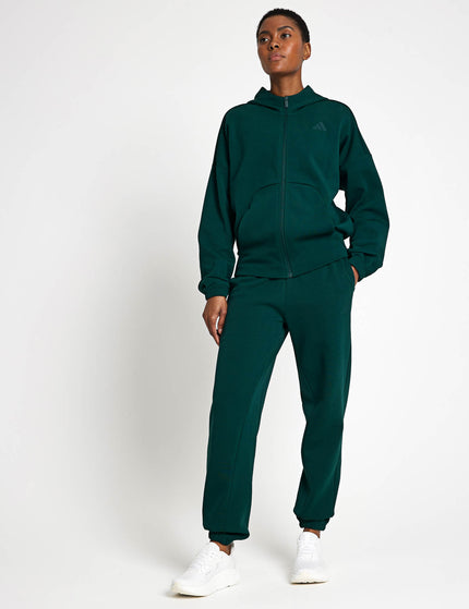 adidas Future Icons Small Logo Full-Zip Hoodie - Aurora Ivyimages4- The Sports Edit