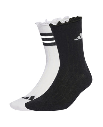 Glow Sock 2 Pack - White/Black/Grey One