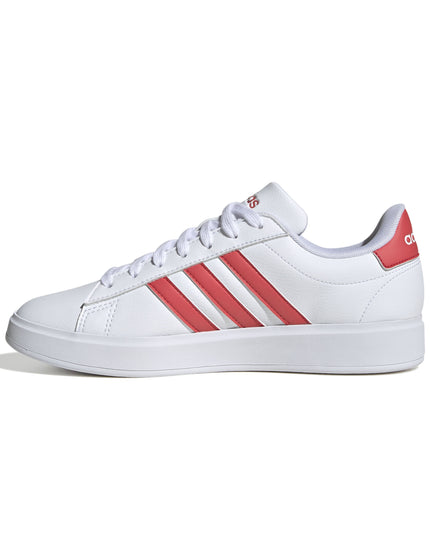 adidas Grand Court 2.0 Shoes - Cloud White/Semi Lucid Redimages3- The Sports Edit