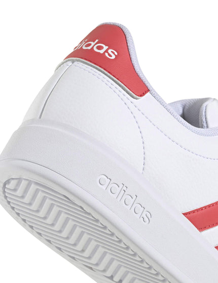 adidas Grand Court 2.0 Shoes - Cloud White/Semi Lucid Redimages4- The Sports Edit