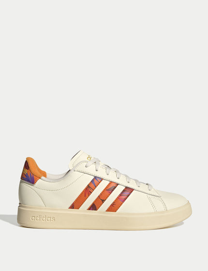 adidas Grand Court 2.0 Shoes - Cream White/Warm Vanilla/Gold Metallicimages1- The Sports Edit