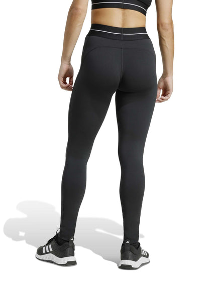 adidas Hyperglam Full Length Leggings - Blackimages2- The Sports Edit