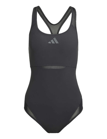 adidas Lanelux Y-Back Mesh Swimsuit - Blackimages6- The Sports Edit