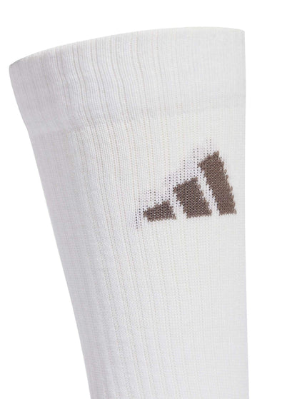 adidas Leo Graphic Socks 3 Pair Pack - Earth Strata/Shadow Brown/Whiteimages3- The Sports Edit