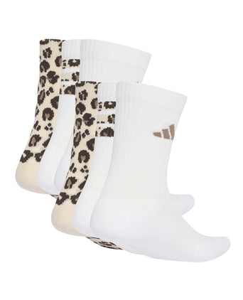 Leo Graphic Socks 3 Pair Pack - Crystal Linen/Khaki Six/Dark Brown