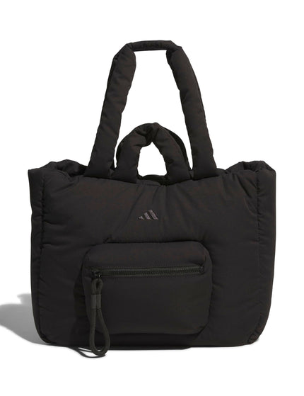 adidas Must Haves Puffy Tote Bag - Blackimages1- The Sports Edit