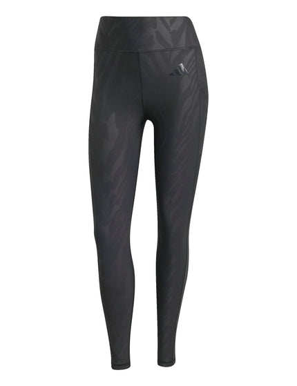 adidas Optime AOP Full Length Leggings - Blackimages6- The Sports Edit