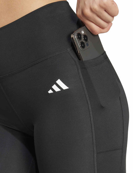 adidas Optime Essentials Stash Pocket Full-Length Leggings - Blackimages3- The Sports Edit