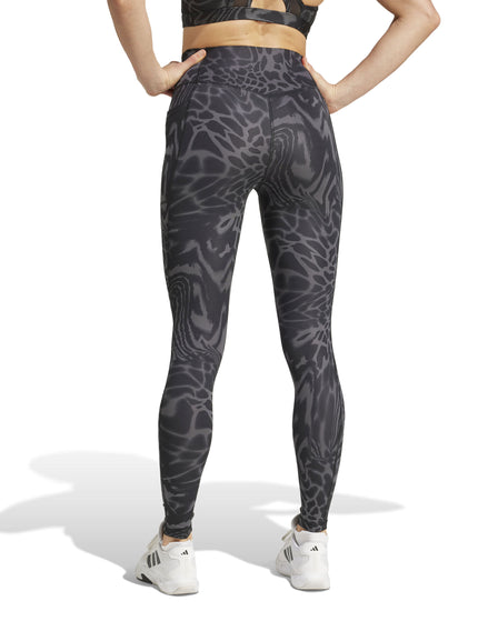 adidas Optime Essentials Stash Pocket Full-Length Leggings - Blackimages2- The Sports Edit