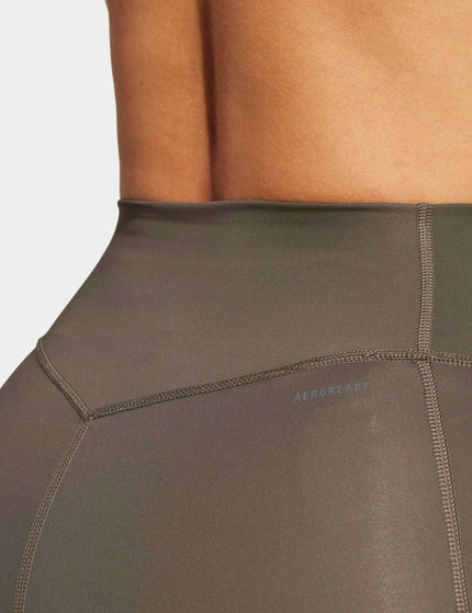 adidas Optime Full-Length Leggings - Shadow Oliveimages4- The Sports Edit