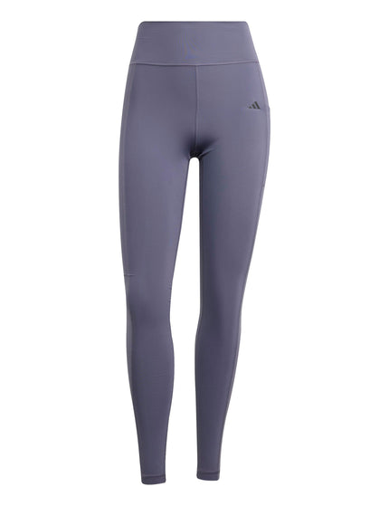 adidas Optime Full Length Leggings - Preloved Violetimages6- The Sports Edit