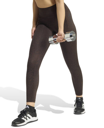 Optime Primelift Snake 7/8 Leggings - Aurora Coffee/Black