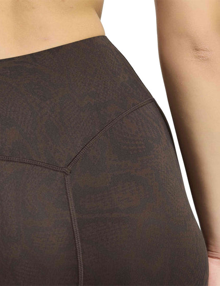 adidas Optime Primelift Snake 7/8 Leggings - Aurora Coffee/Blackimages3- The Sports Edit