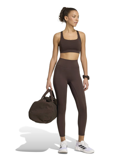 adidas Optime Workout 3-Stripes 7/8 Leggings - Aurora Coffeeimages6- The Sports Edit