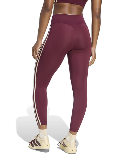 adidas adidas Originals Sport Superstar 7/8 Leggings - Maroonimages2- The Sports Edit