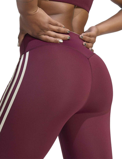adidas adidas Originals Sport Superstar 7/8 Leggings - Maroonimages3- The Sports Edit