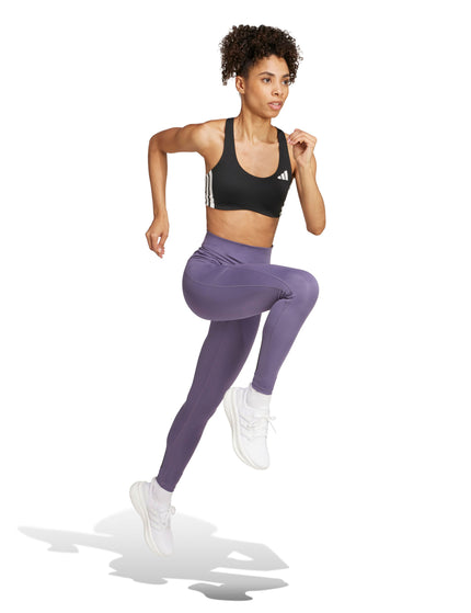 adidas Own the Run 7/8 Leggings - Preloved Violetimages5- The Sports Edit