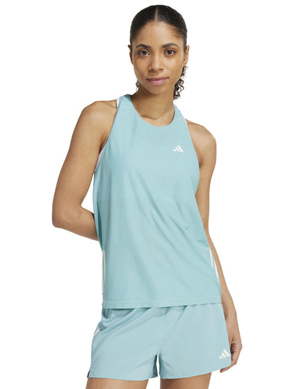adidas Own The Run Tank Top - Mint Tonimages1- The Sports Edit