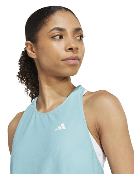 adidas Own The Run Tank Top - Mint Tonimages3- The Sports Edit