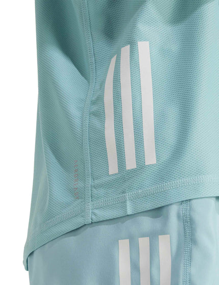 adidas Own The Run Tank Top - Mint Tonimages4- The Sports Edit