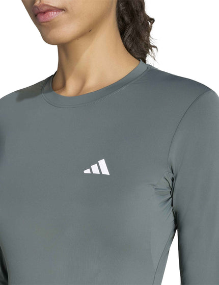 adidas Primelift Essentials Workout Contour Long Sleeve - Legend Ivyimages3- The Sports Edit