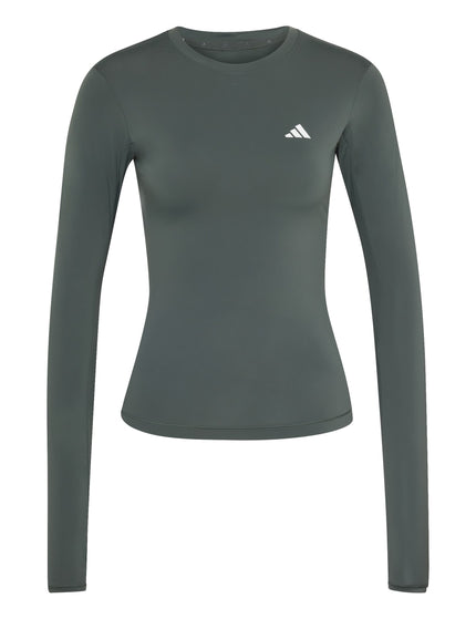 adidas Primelift Essentials Workout Contour Long Sleeve - Legend Ivyimages6- The Sports Edit