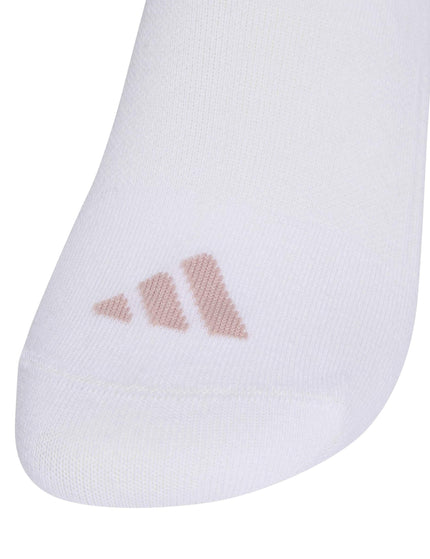 adidas Quarter Sock 3 Pair Pack - White/Wonder Beige/Wonder Taupe/Dual Lilacimages4- The Sports Edit
