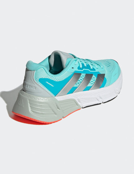 Adidas Questar Shoes - Flash Aqua/Silver Metallic/Solar Redimages4- The Sports Edit