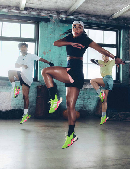 adidas Rapidmove ADV 2 HIIT Training Shoes - Lucid Lemon/Chalk White/Lucid Pinkimages8- The Sports Edit