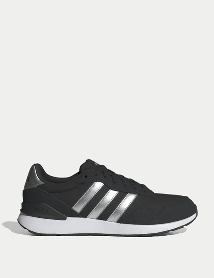adidas Run 60S 4.0 Shoes - Core Black/Silver Metallic/Cloud Whiteimages1- The Sports Edit