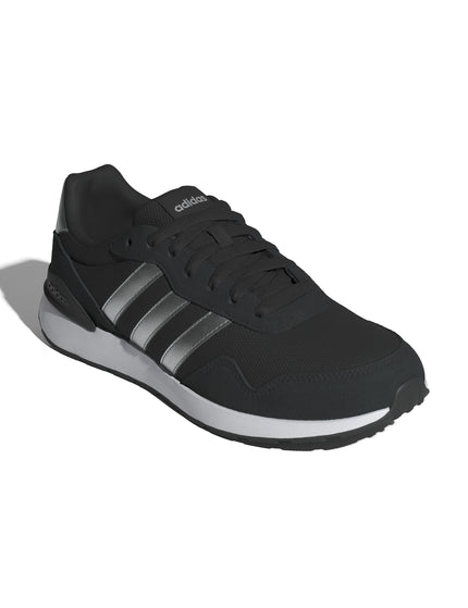 adidas Run 60S 4.0 Shoes - Core Black/Silver Metallic/Cloud Whiteimages2- The Sports Edit