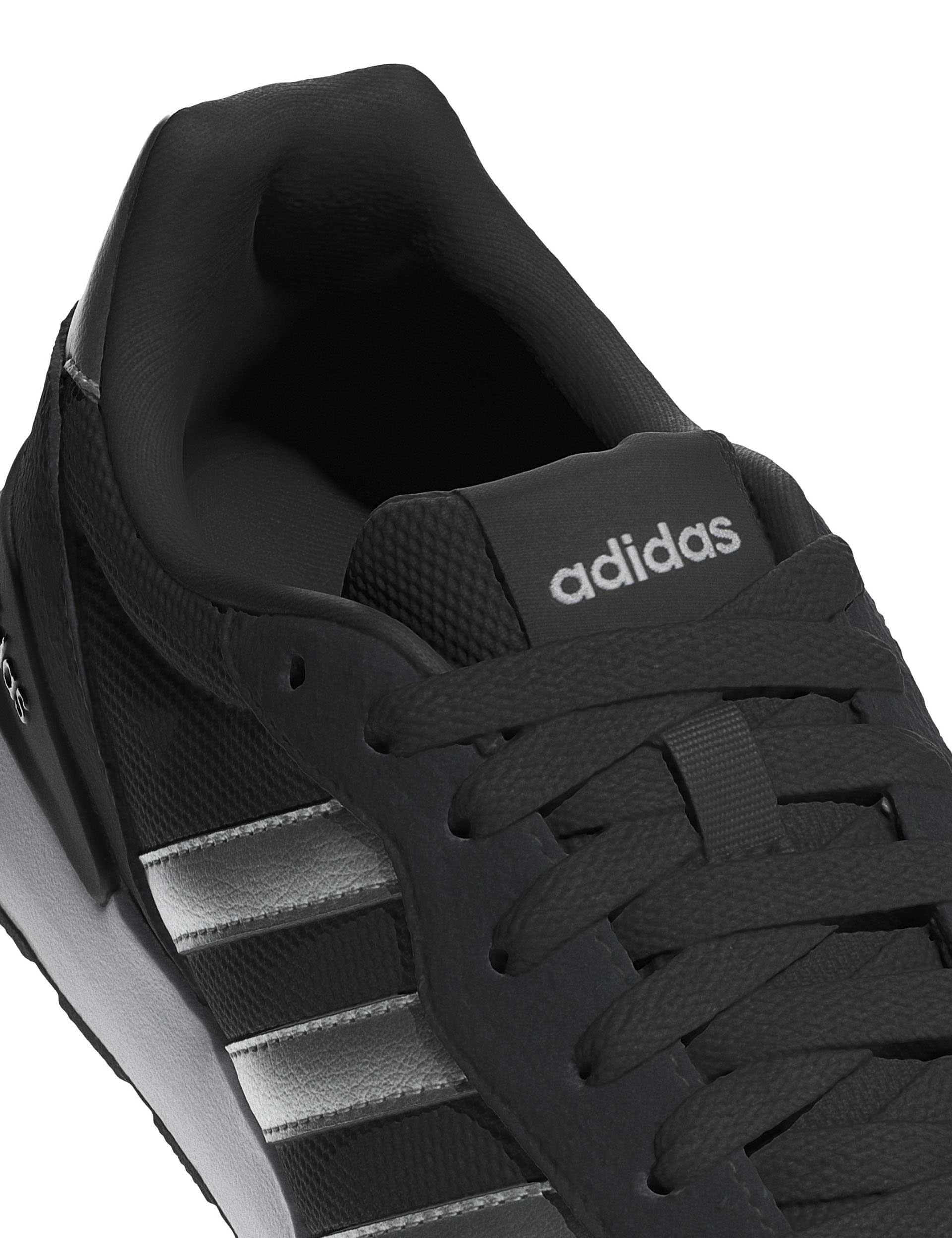 adidas | Run 60S 4.0 Shoes - Black/Silver/White | The Sports Edit adidas | Run 60S 4.0 Shoes - Black/Silver/White | The Sports Edit