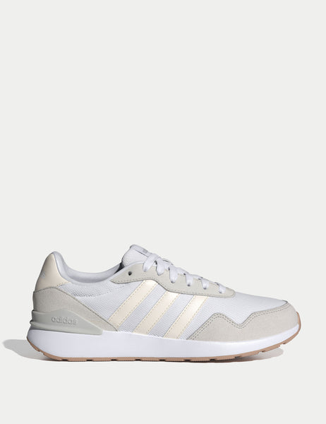 adidas PAKAIAN UKURAN J46 AEROREADY 白　美品 adidas | Run 60S 4.0 Shoes - Cloud White/Grey | The Sports Edit