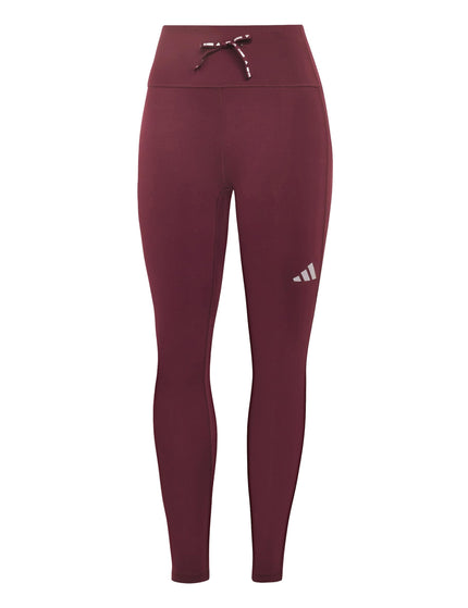 adidas Run Essentials Full Length Leggings - Maroonimages7- The Sports Edit