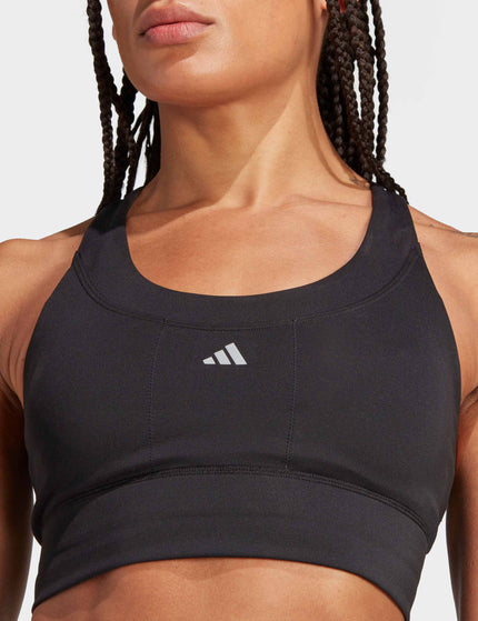 adidas Run Pocket Medium-Support Bra - Blackimages3- The Sports Edit